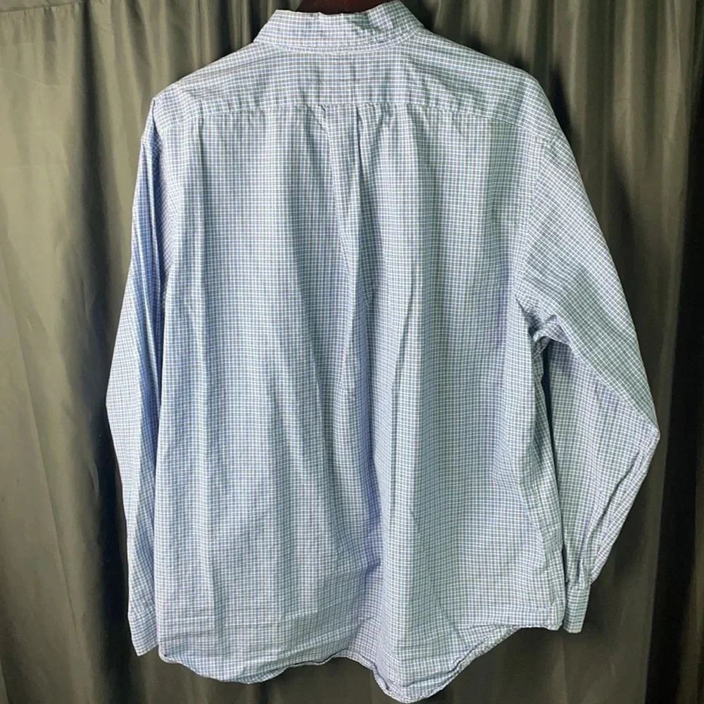 Blue Ralph Lauren Button Up XL - Picture 2 of 3